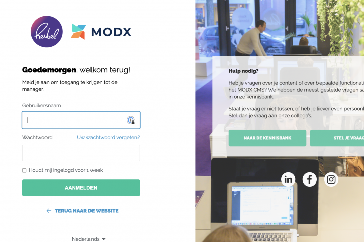 MODX3 - De gloednieuwe versie van MODX