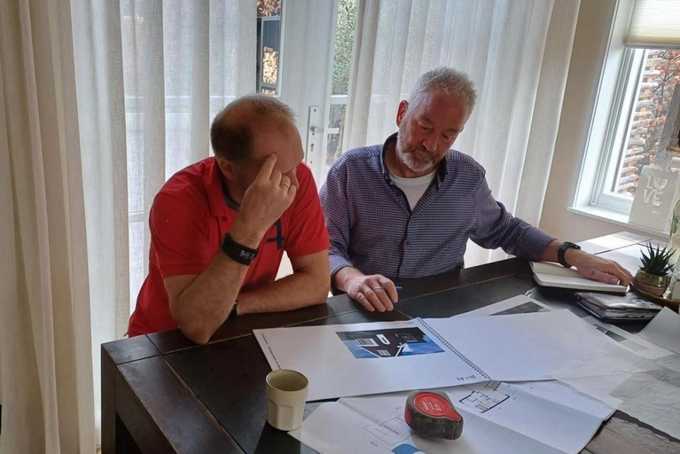 Onepager voor Bouwgoed & Partners