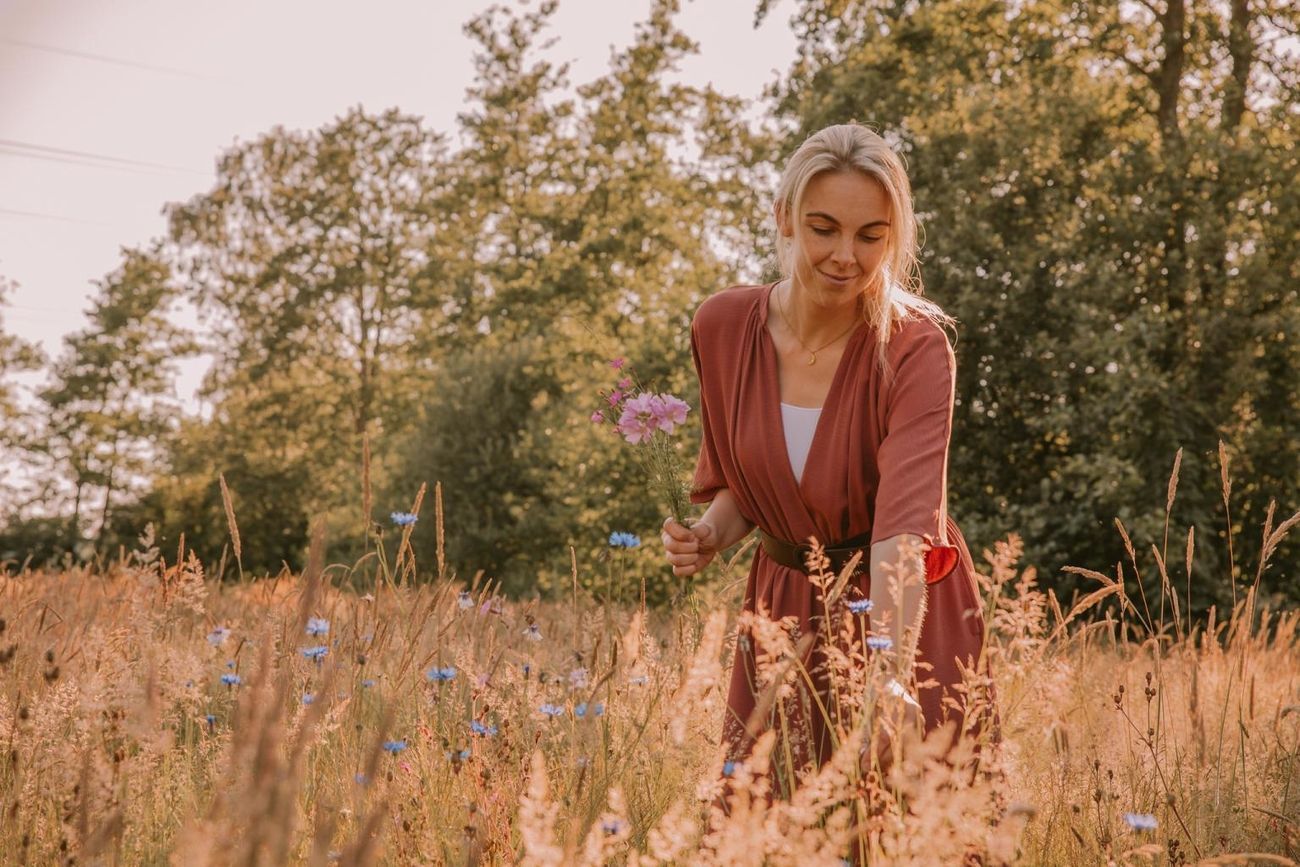 Visuele website voor Serenity Frames