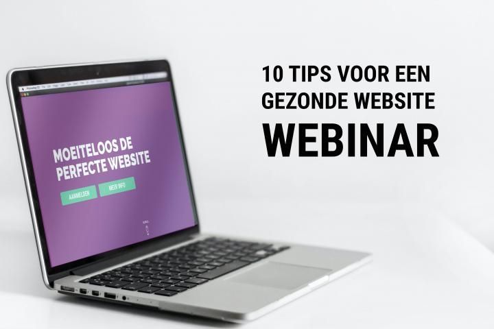 Webinar:  10 Tips voor een optimale website!